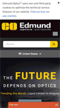 Mobile Screenshot of edmundoptics.com